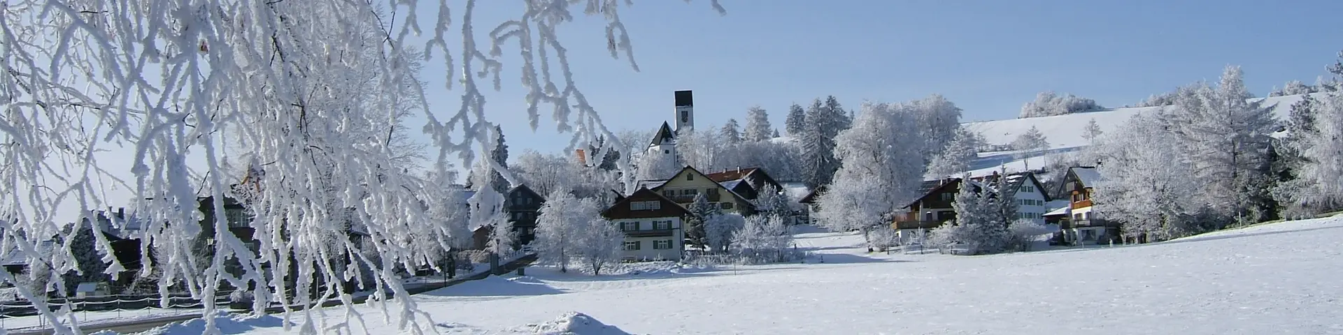 Ortsansicht Winter Mittelberg