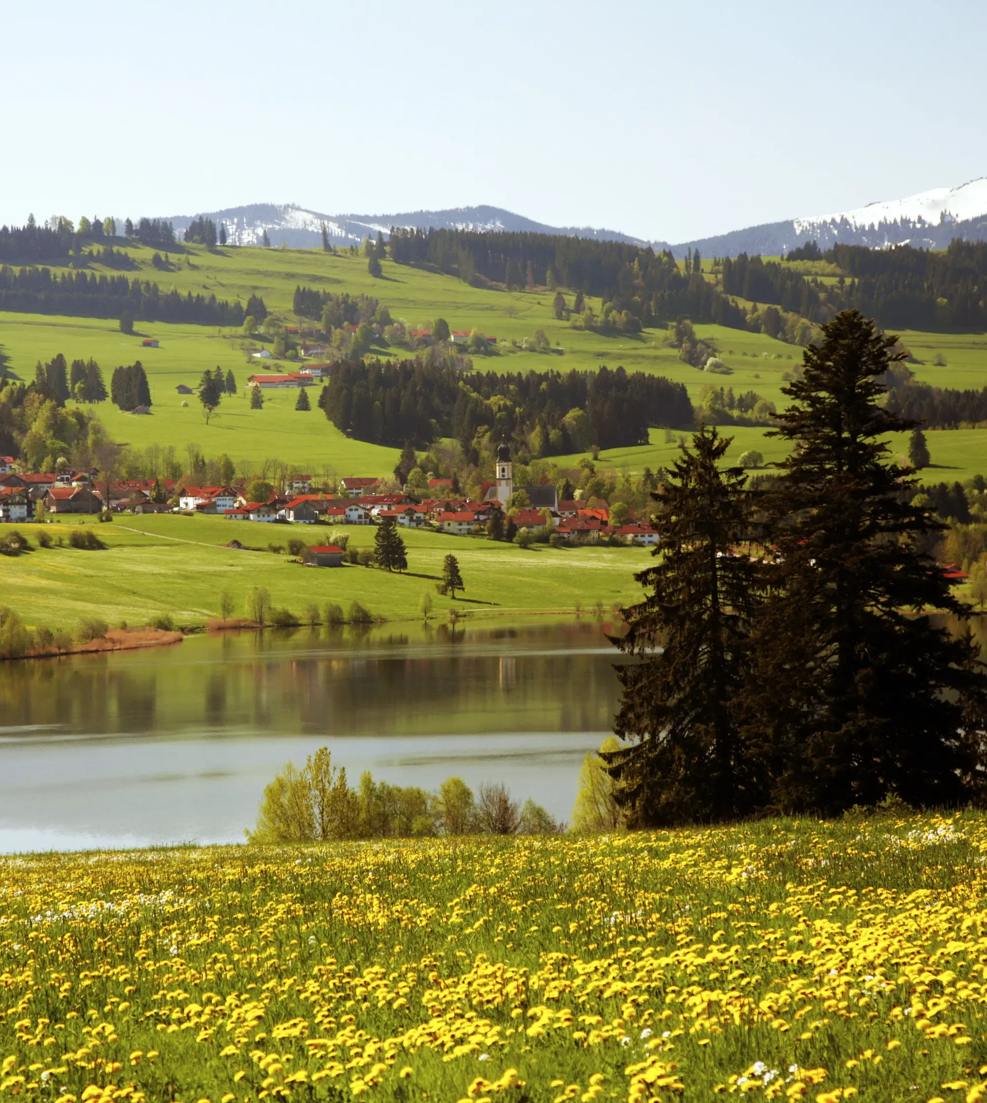 Petersthal mit Rottachsee in Oy-Mittelberg