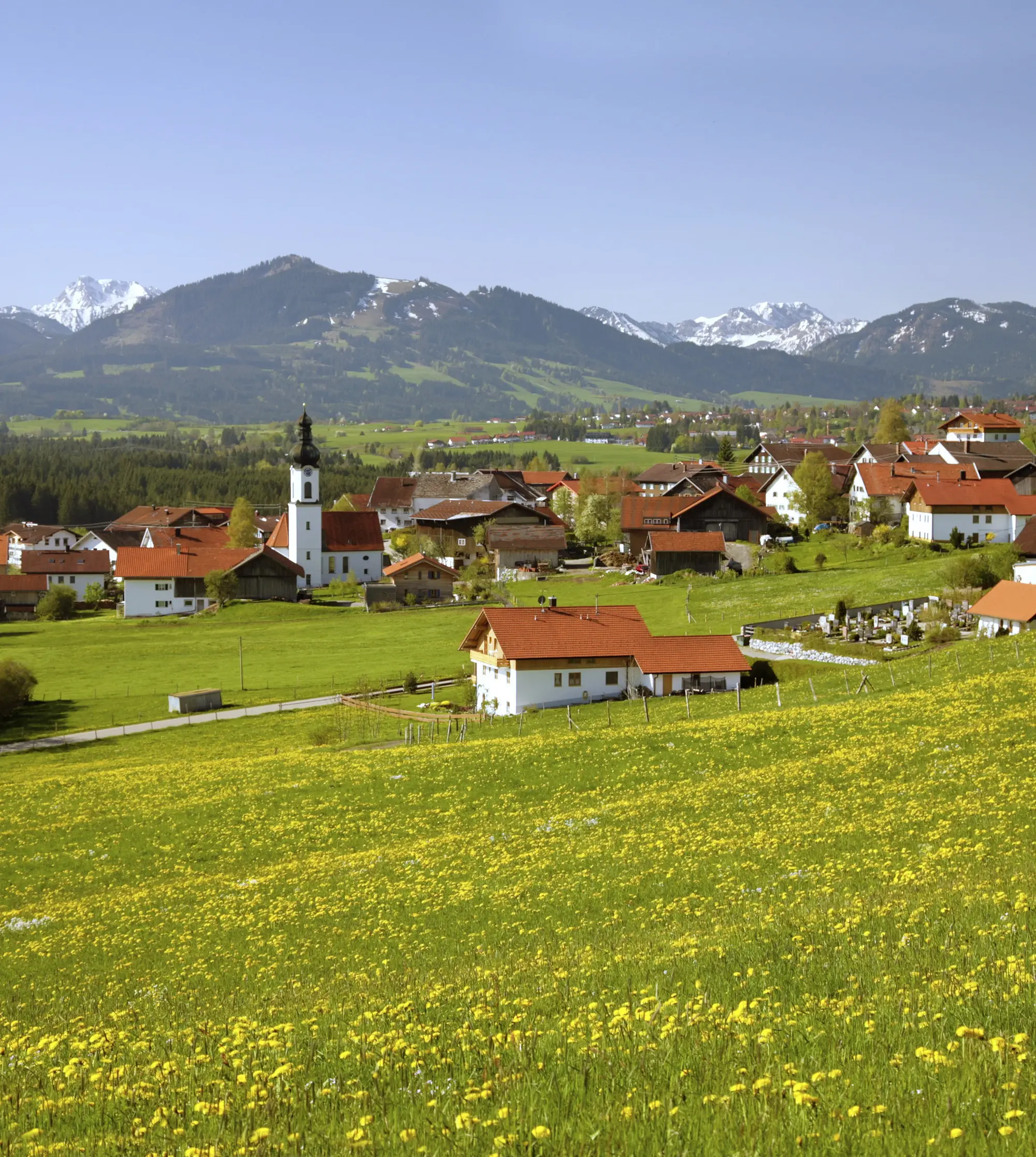 Ortsteil Schwarzenberg in Oy-Mittelberg